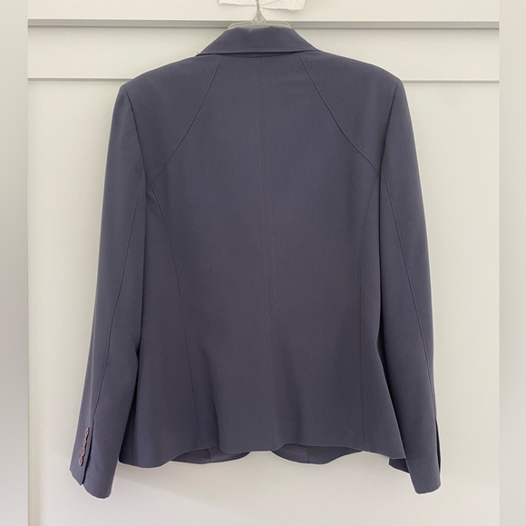 Gorgeous plum color Amanda Smith suit with Jacket, lined pants and skirt. - Picture 4 of 7